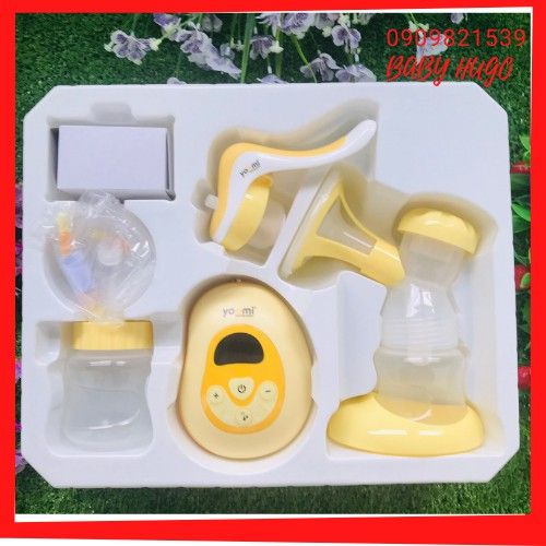  Máy hút sữa điện đơn 3 trong 1 Yoomi - Bảo hành 1 năm 