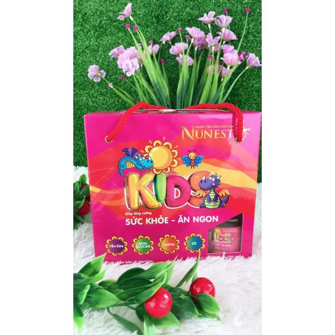  Lốc yến cho bé Nunest Kid vị Vani (6 lọ x 70ml) 