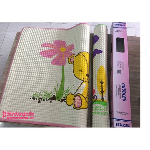  Nệm Mát Cao Su Chống Thấm Cho Bé Cuddles ( 60x90cm ) 