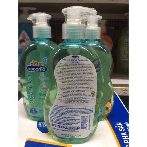  Dầu tắm gội Kodomo 400ml 