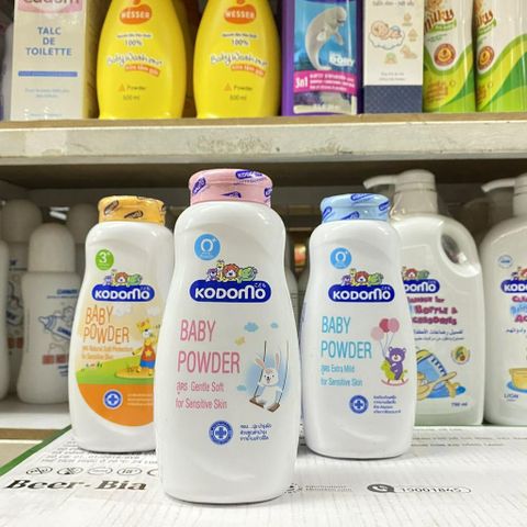  Phấn rôm Kodomo Thái Lan 160g/380g 