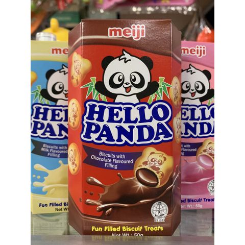  Bánh Gấu Nhân Kem Meiji Hello Panda 
