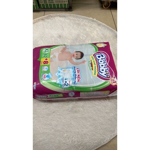  Tã quần Bobby Size XL 62 Miếng (tặng 8 miếng) 