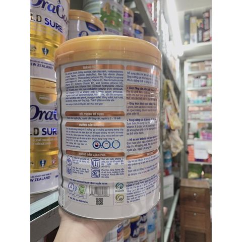  Sữa Bột ORACARE GAIN SURE 900g 