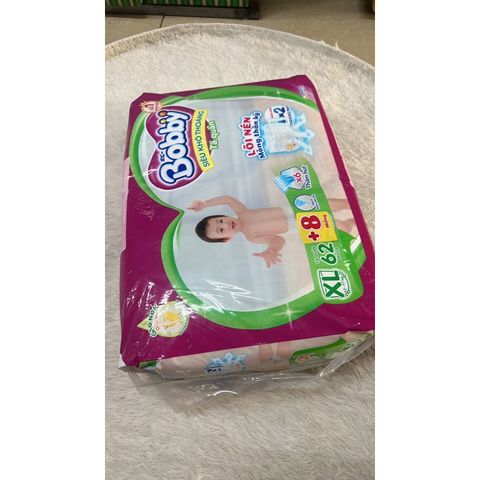  Tã quần Bobby Size XL 62 Miếng (tặng 8 miếng) 