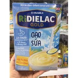  BỘT ĂN DẶM RIDIELAC GOLD GẠO SỮA DINH DƯỠNG - HG200G 