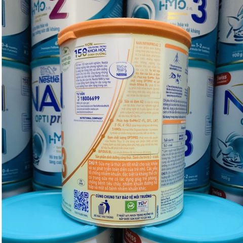  [SẢN PHẨM MỚI] Sữa bột Nan InfiniPro A2 số 3 800g 