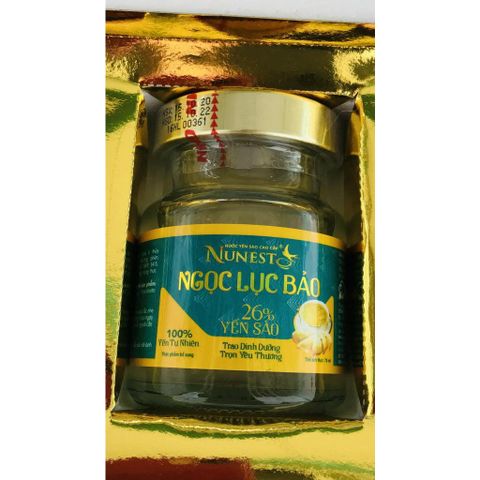  [MẪU MỚI] Yến sào NUNEST Cao Cấp Ngọc Lục Bảo Chiếm 26% Yến sào 
