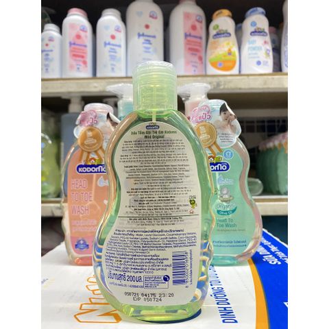  Dầu tắm gội Kodomo 200ml 