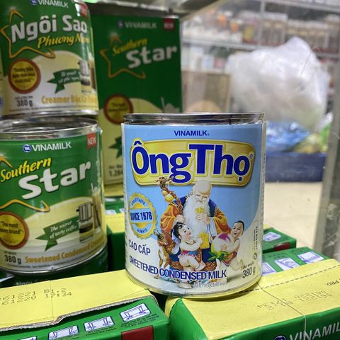  Sưa đặc có đường ông Thọ lon 380g 