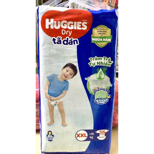  Tã Dán Huggies Size XXL 56 miếng Trên 14kg 