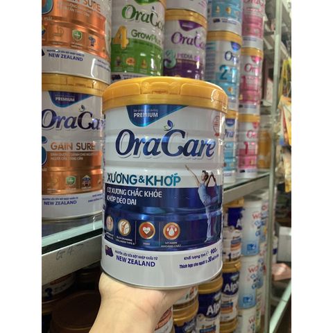  [Mẫu Mới]Sữa bột ORACARE xương khớp 900g 