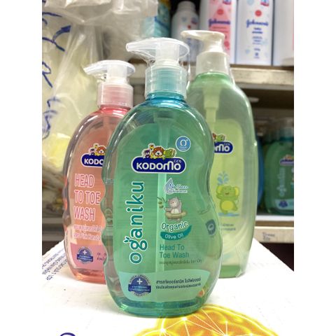  Dầu tắm gội Kodomo 400ml 