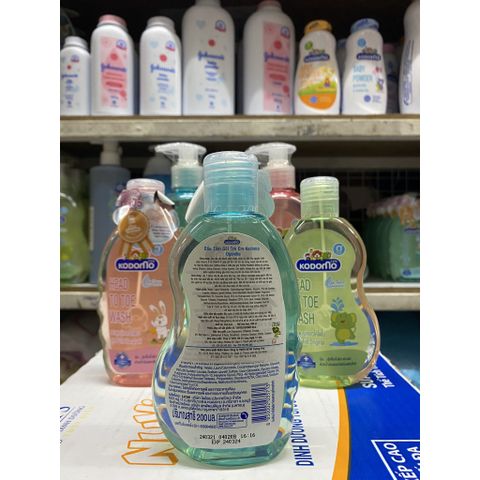  Dầu tắm gội Kodomo 200ml 