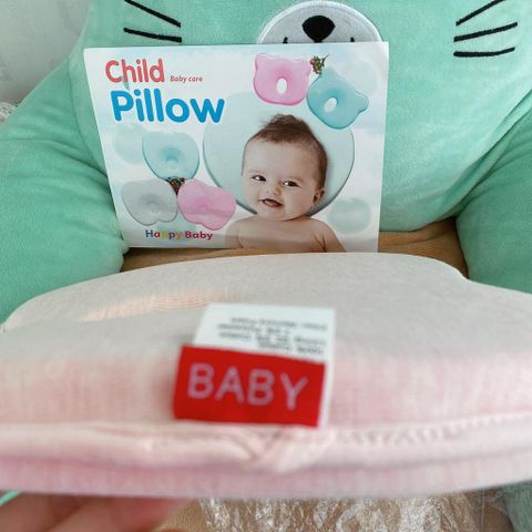  Gối Cao Su Non Cao Cấp Chống Bẹp Đầu Cho Bé Sơ Sinh 