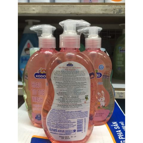  Dầu tắm gội Kodomo 400ml 