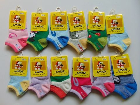  SET 3 ĐÔI VỚ CHỐNG TRƯỢT ÁNH MINH CHO BÉ (từ 6tháng đến 5 tuổi) 