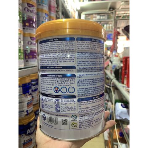  [Mẫu Mới]Sữa bột ORACARE xương khớp 900g 