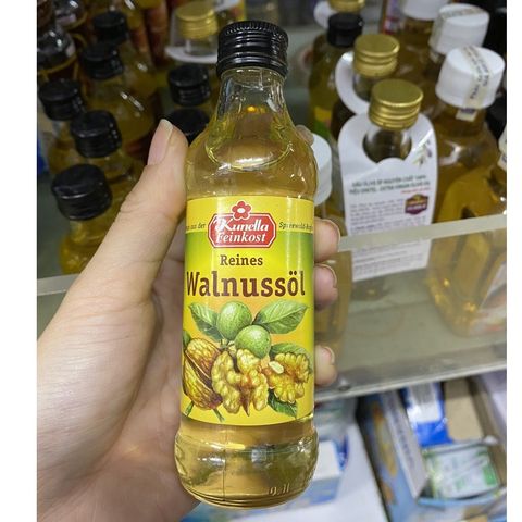  Dầu ăn dặm óc chó Đức 100ml cho bé 