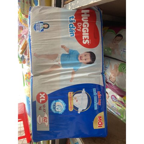  Tã Dán Huggies Size XL 62 Miếng 11 đến 16kg 