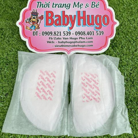  Miếng Lót Thấm Sữa Cho Mẹ Pigeon 3D Thế Hệ Mới (30 miếng) 