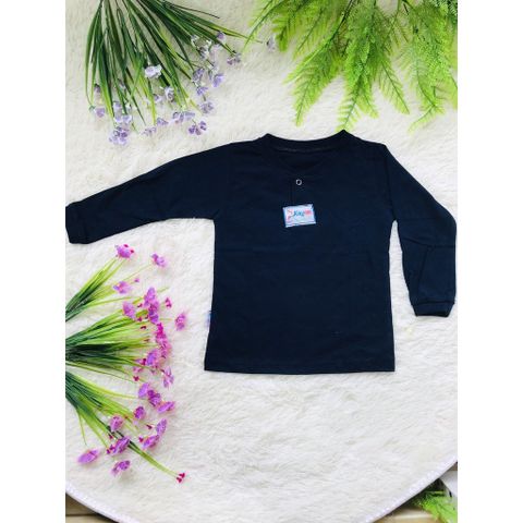  SET 5 Áo Màu KINGTONS Tay Dài Bo Tay Cho Bé (Từ 3-20kg) 