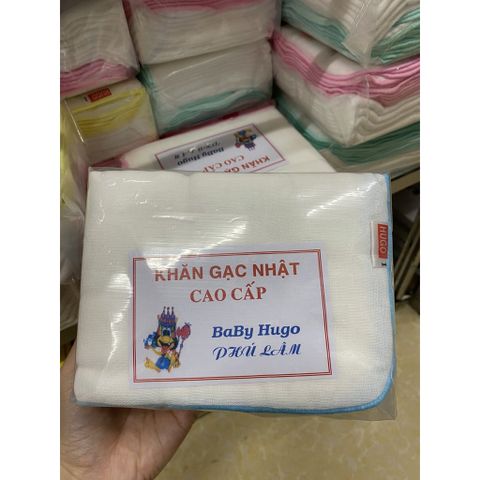  [Set 10 CÁI] Khăn Sữa Nhật Hàng 4 Lớp Loại 1 Mềm Mịn 