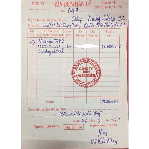  Vitamin D3 K2 MK7 Sunday Natural Đức 20ml 