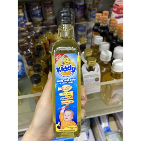  Dầu ăn Kiddy dinh dưỡng cho bé ăn dặm  250ML 