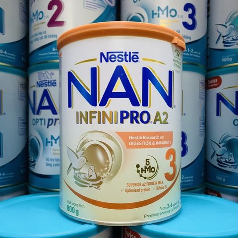  [SẢN PHẨM MỚI] Sữa bột Nan InfiniPro A2 số 3 800g 
