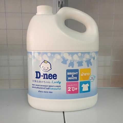  [NỘI ĐỊA THÁI Nước Giặt Xả DNEE Thái Lan Can 3000ml 