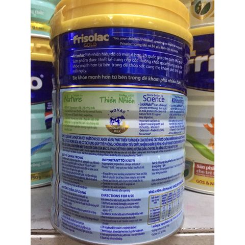  Sữa Friso Gold Số 1 850g 