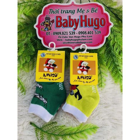  SET 3 ĐÔI VỚ CHỐNG TRƯỢT ÁNH MINH CHO BÉ (từ 6tháng đến 5 tuổi) 