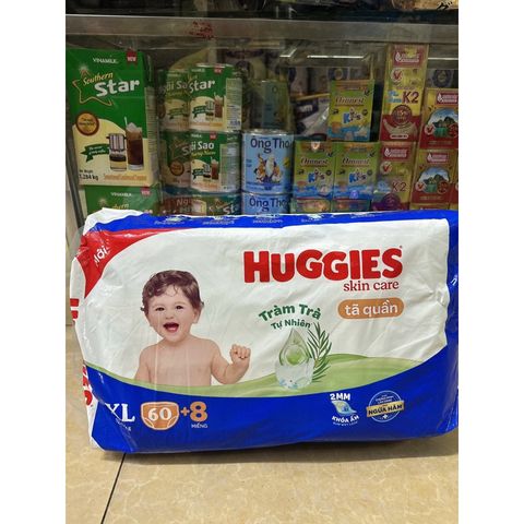 Tả Quần Huggies Size XL 62 Miếng Tràm Trà Tự Nhiên 