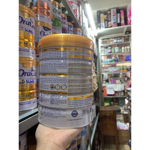  Sữa Bột ORACARRE gold sure 900g 