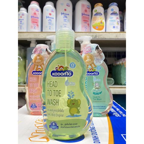  Dầu tắm gội Kodomo 200ml 