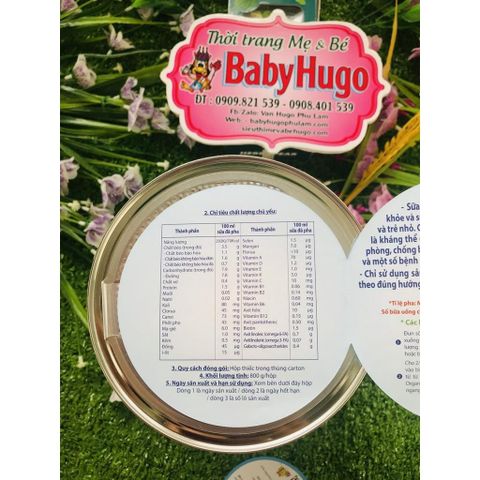  SỮA HIPP SỐ 2 COMBIOTIC ORGANIC 800G 