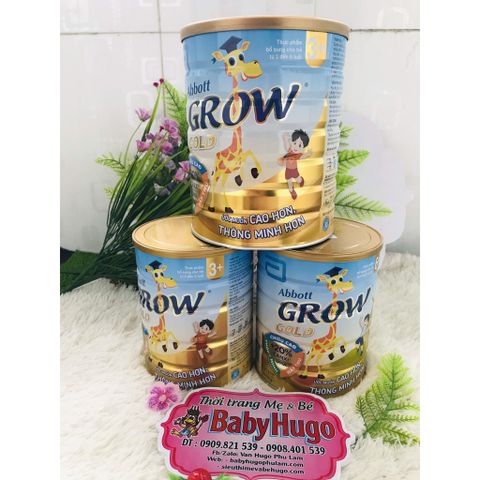  Sữa Abbott Grow 3+ Hộp 900g (Từ 3-6 tuổi) 