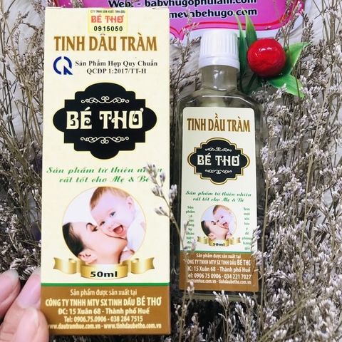  Tinh dầu tràm nguyên chất Bé Thơ Huế 50ml 