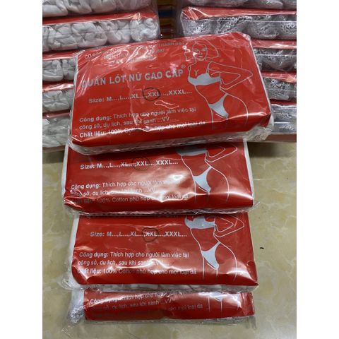  QUẦN LÓT VẢI COTTON  BIG SIZE 4XL- 5XL trên 70KG 