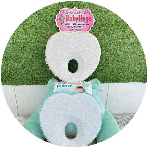  Gối Cao Su Non Cao Cấp Chống Bẹp Đầu Cho Bé Sơ Sinh 