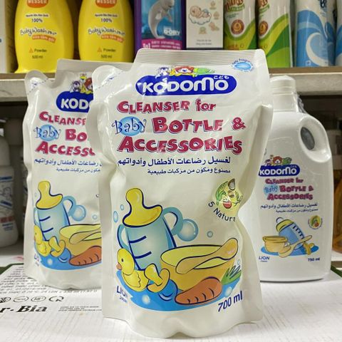  Nước Rửa Bình Kodomo Chai 750ml Hoặc Bịch 700ml 