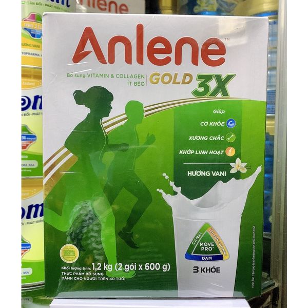  Sữa Bột Anlene Hương Vani Hộp 1.2kg 