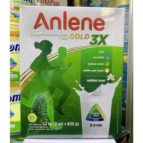  Sữa Bột Anlene Hương Vani Hộp 1.2kg 