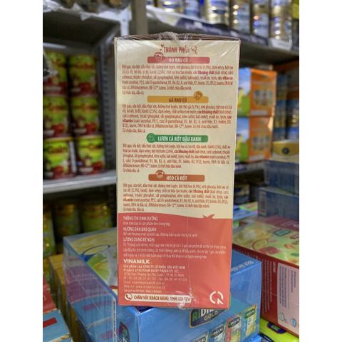  Bột ăn dặm Vinamilk Ridielac Gold 4 vị Mặn/Ngọt Cho Bé - Hộp giấy 200G 