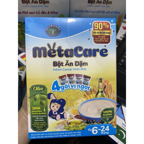  Bột ăn dặm Nutricare Metacare đầy đủ 8 vị (200gr) 