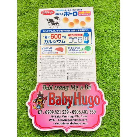  Bánh Ăn Dặm Men Bi Sữa Bò Morinaga Nhật Bản 80g bé từ 6 tháng 