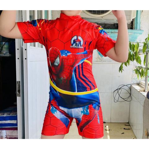  Đồ Bơi Bé Trai Liền Thân Tay Ngắn Bé từ 18-32kg 