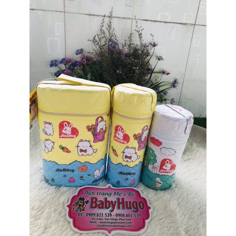  BÌNH Ủ SỮA CHO BÌNH CỔ HẸP ĐƠN/ĐÔI JIADING (giao hoạ tiết ngẫu nhiên) 