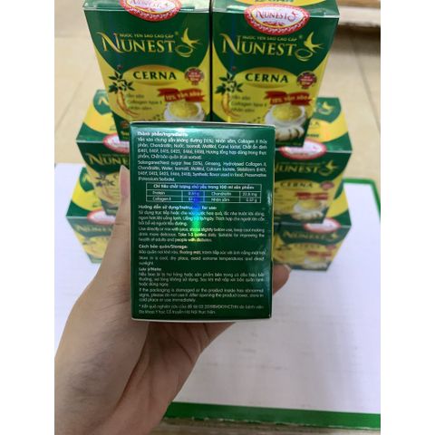  Nước Yến Cao Cấp Nunest Cerna Dành Cho Người Tiểu Đường- Lọ 70ml 